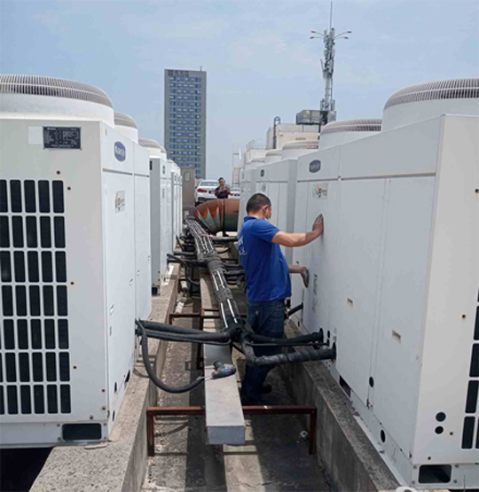 繁峙中央空调制热和不制冷系统维修方法